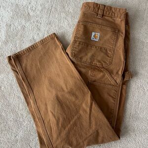 Carhartt Brown Relaxed Fit Pants